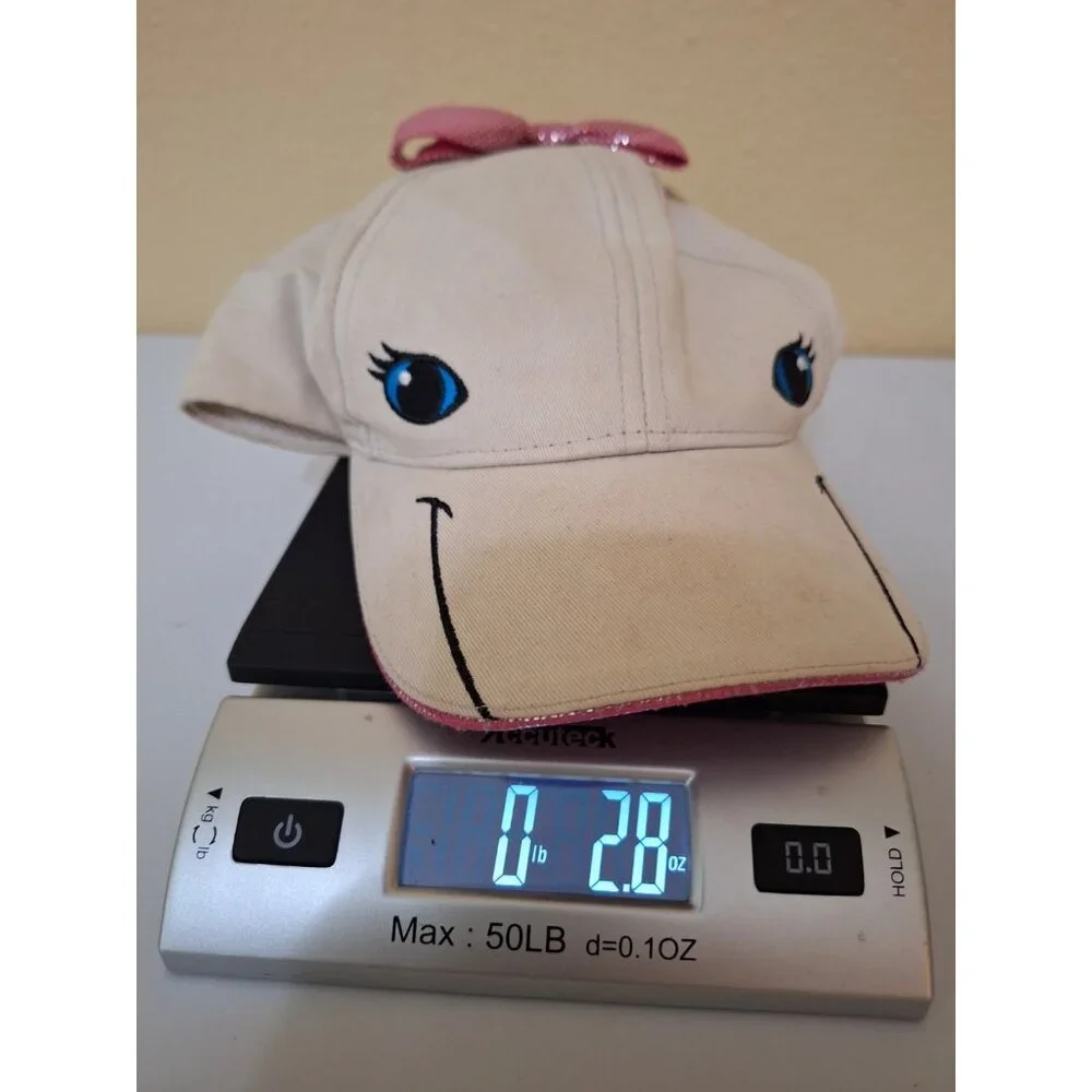 Seaworld Youth Hat‎ Dolphin with Pink Bow Girls Souvenir Collectible